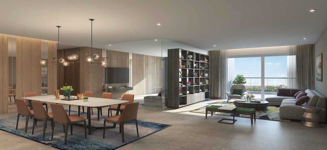 Ashwin Sheth The Blue premium apartments near tech park